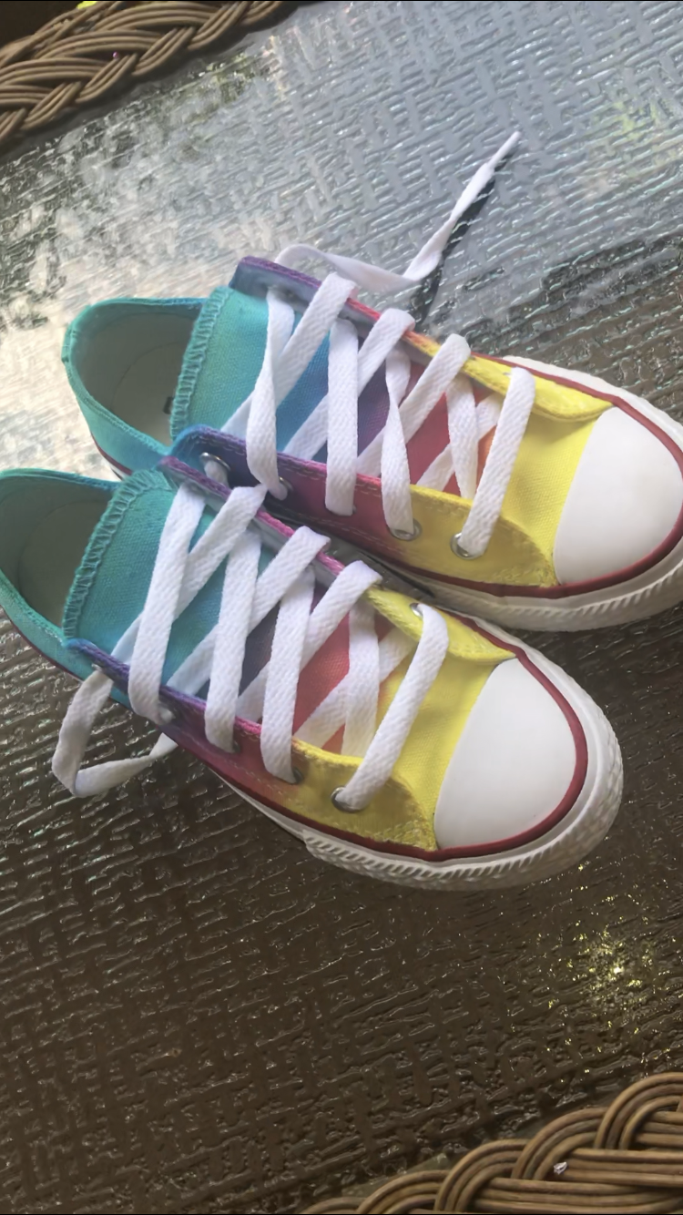 Tie Dyed Converse