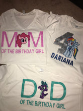 Load image into Gallery viewer, Family Matching Birthday Shirts