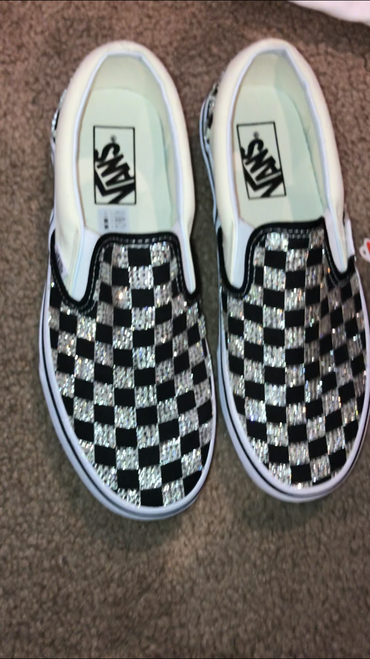 Customize 2025 checkered vans
