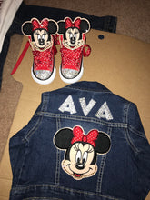 Load image into Gallery viewer, Personalized Denim Jacket &amp; Shoes Combo