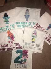 Load image into Gallery viewer, Family Matching Birthday Shirts