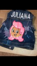 Load image into Gallery viewer, Character Denim Jacket or Vest